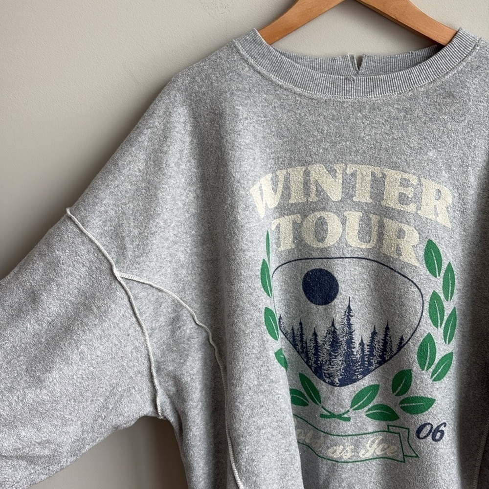 Aerie The Chill Cozy Crew Sweatshirt Large NEW! - Picture 10 of 11